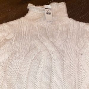 Express White Sweater